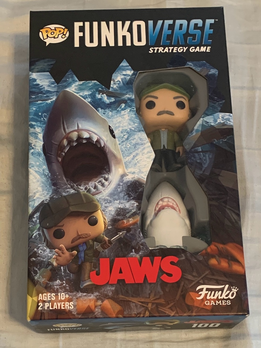 Funko Jaws FunkoVerse Strategy Game - Blue, Red, White, Board Game
